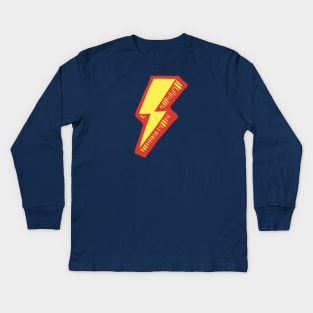 Thunderbolt / Bolt Kids Long Sleeve T-Shirt